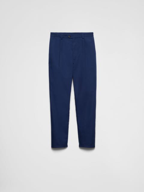 Poplin pants
