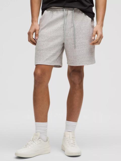 Textured Double-Knit Cotton Short 7"