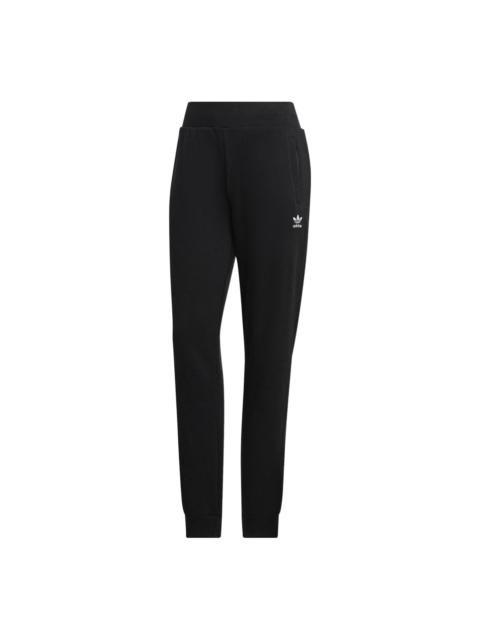 (WMNS) adidas Adicolor Essentials Slim Joggers 'Black' IA6479