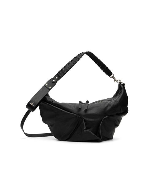 Black Agnes Medium Shoulder Bag