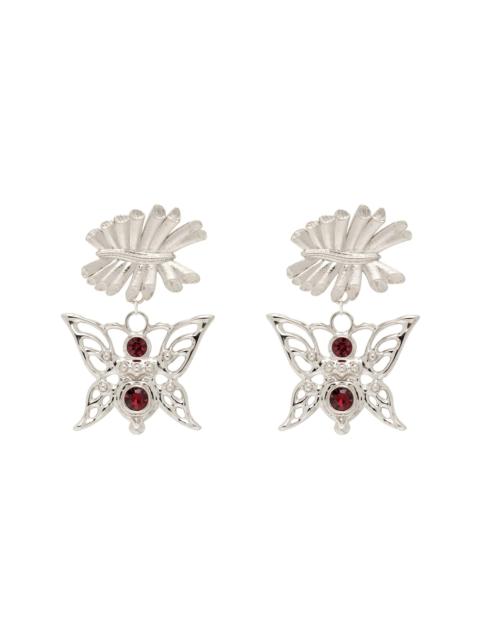 Barbed Bug Drop Earrings