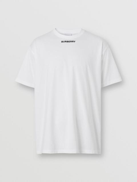 Monster Graphic Print Cotton Oversized T-shirt