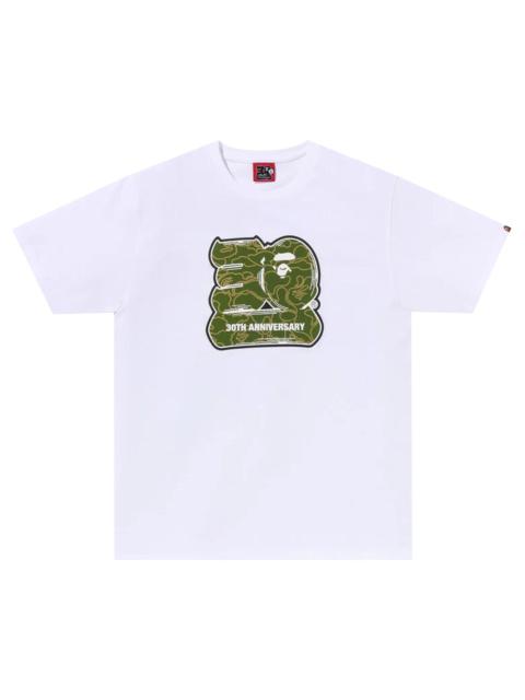 BAPE 30th Anniversary Tee #2 'White/Green'