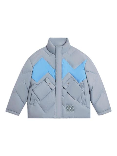 Li-Ning Warm Down Jacket 'Grey Blue' AYMS163-4