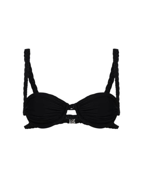 braided-straps bikini top