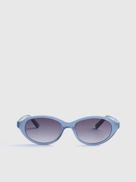 The Solina Oval Sunglasses