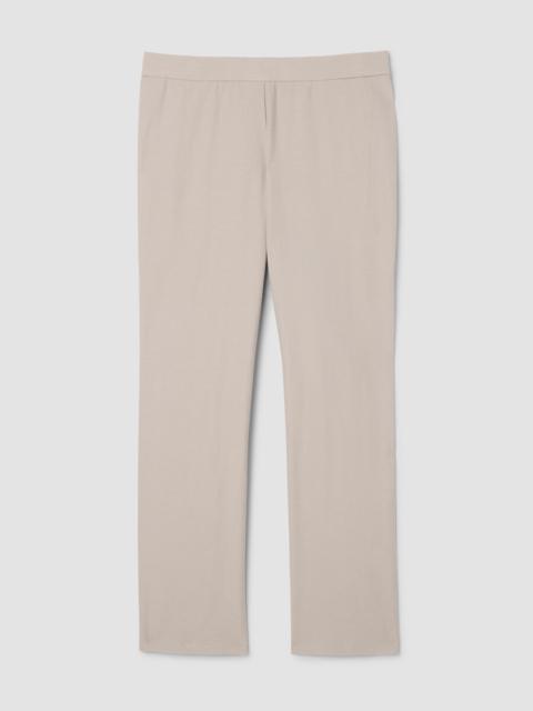 Washable Stretch Crepe Kick Pant