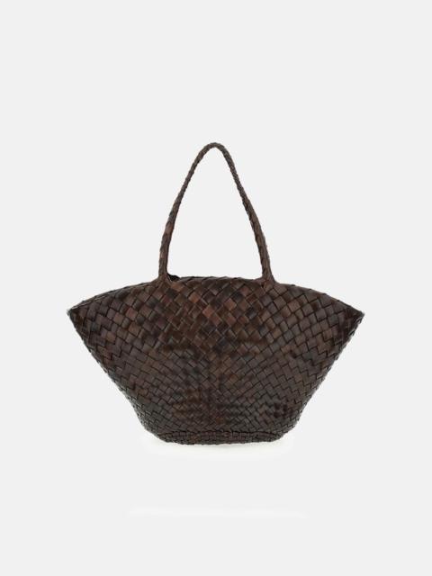 'EGOLA' LEATHER BASKET BAG