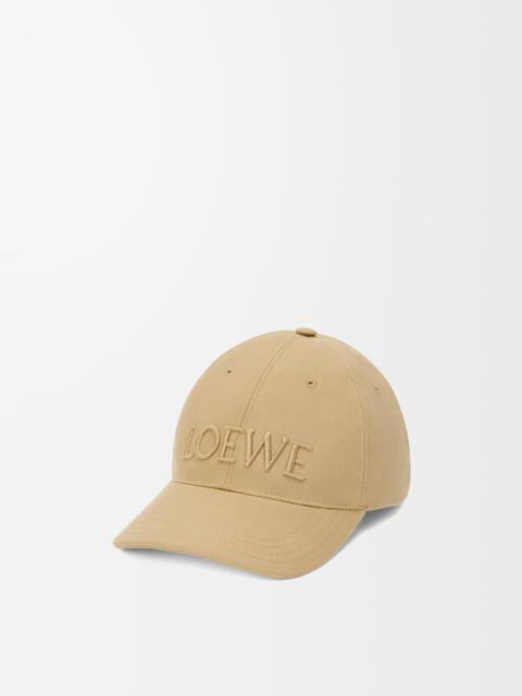 LOEWE cap in canvas
