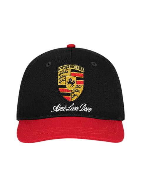 Aime Leon Dore x Porsche Colorblock Logo Hat Black