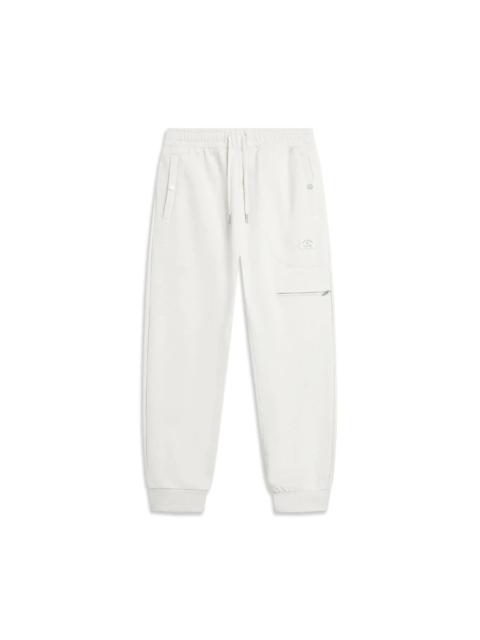 Li-Ning Way of Wade Love & Passion Pants 'Beige White' AKLU015-5