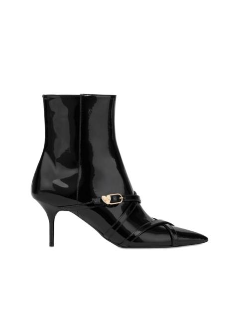 pointed-toe ankle boots