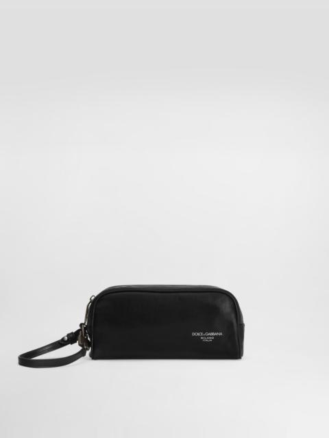 Tempesta calfskin necessaire