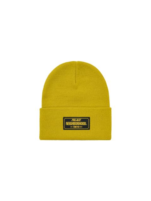 PALACE NEIGHBORHOOD BEANIE YELLOW