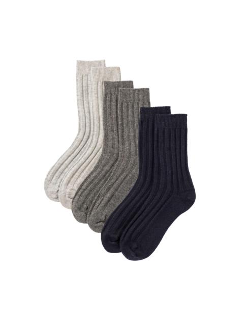Men's Cashmere Lounge Socks Gift Set