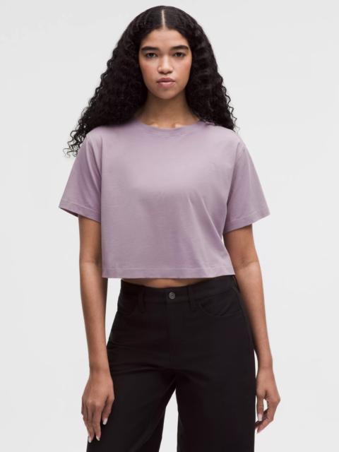 All Yours Organic Cotton Cropped T-Shirt