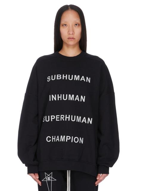 Black Champion Edition Jumbo Sweatshirt
