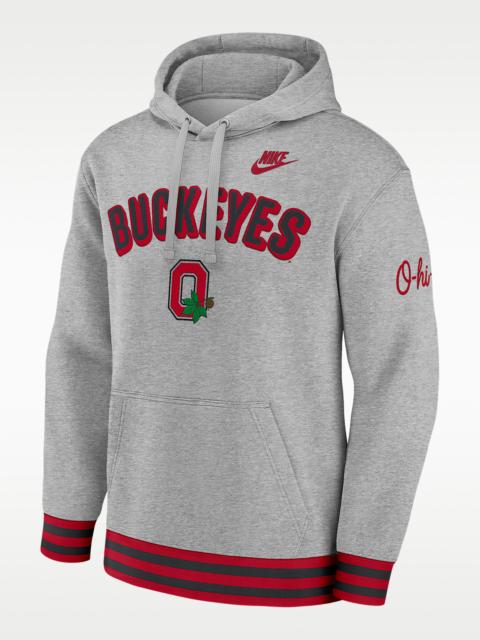 Ohio State Legacy Retro Men’s Nike College Pullover Hoodie