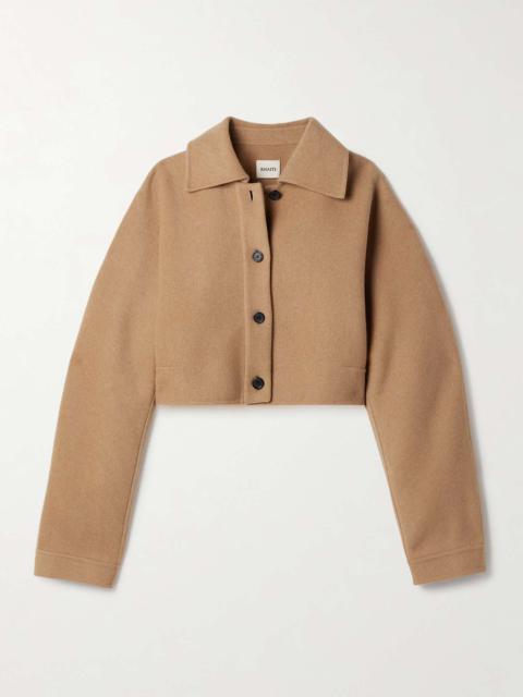 Sue cropped wool jacket