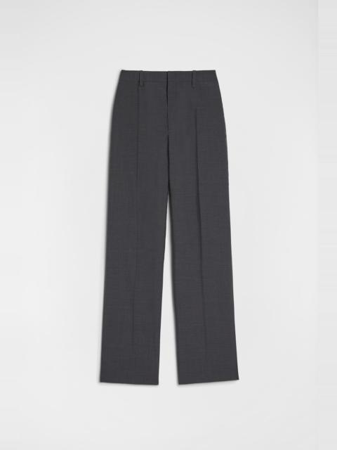 Wool Poplin Trousers