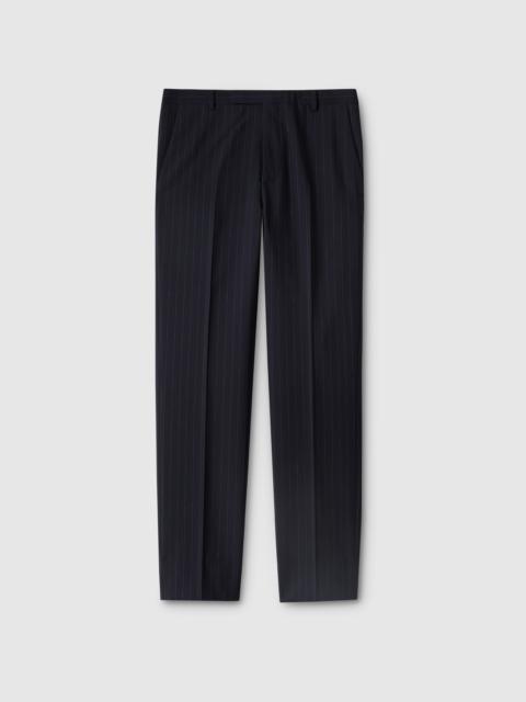 Pinstripe wool pant