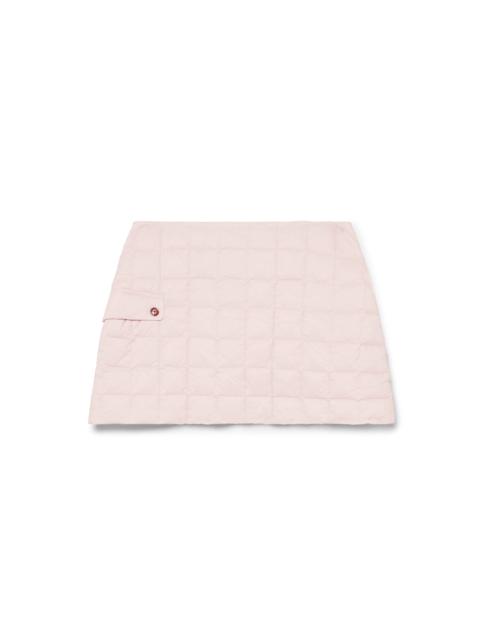 Nylon Quilted Mini Skirt | Casablanca Paris