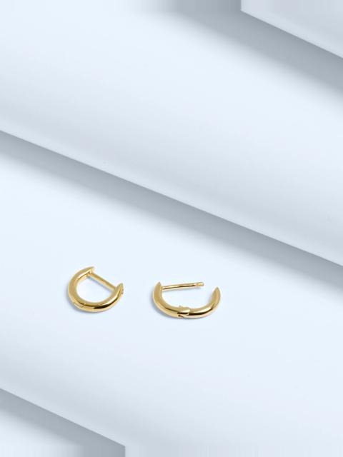 Demi-Fine Mini Huggie Hoop Earrings