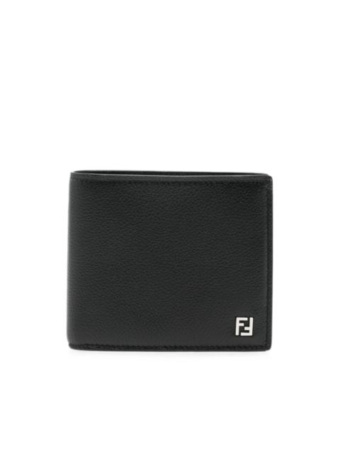 FF logo leather bi-fold wallet