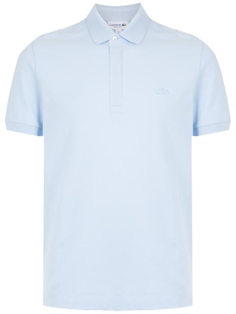 logo-patch short-sleeve polo shirt