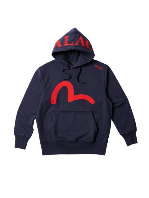 PALACE EVISU SEAGULL HOOD NAVY
