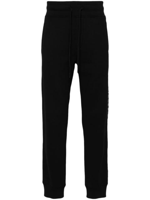 logo-trim cotton track pants