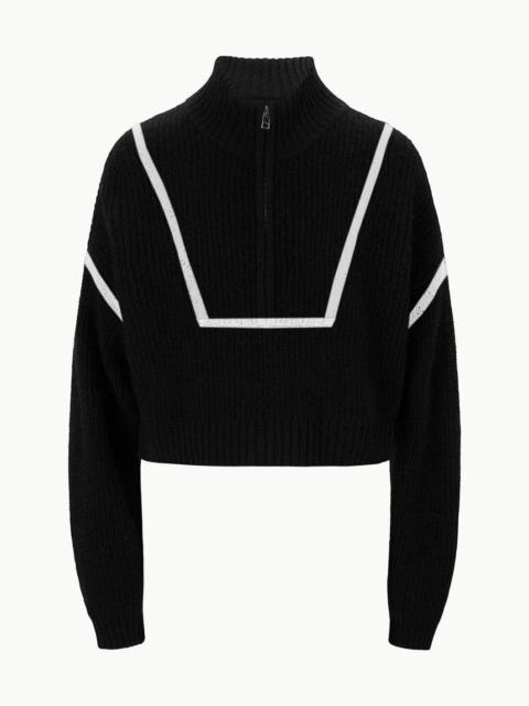 CROPPED HAMPTON SWEATER
