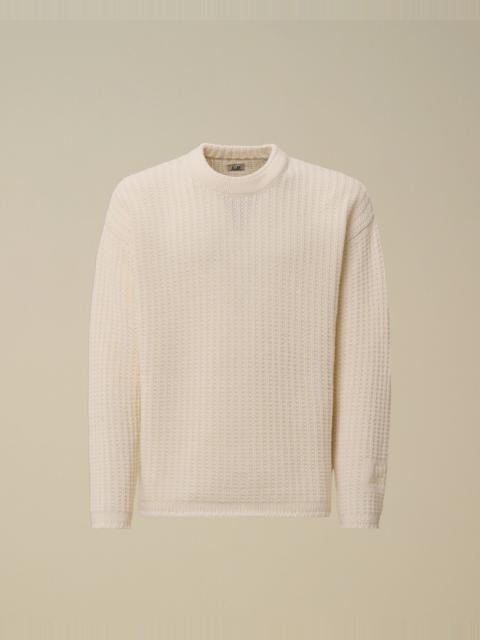 Lambswool GRS Boxy Crewneck Sweater