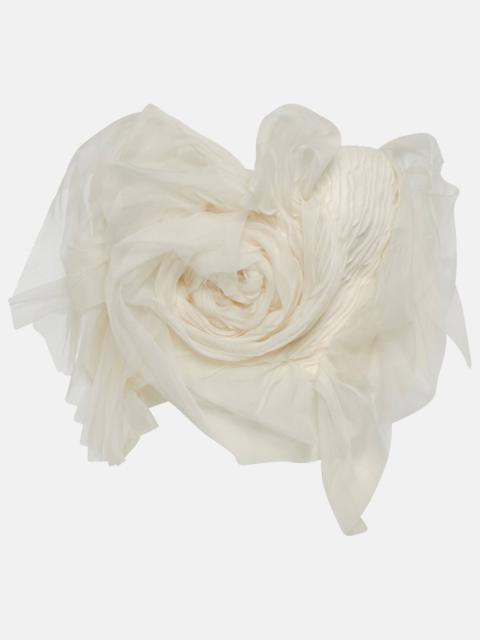 Macie silk organza bustier