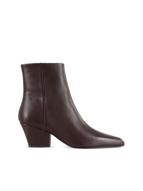 60mm pointed-toe block-heel boots