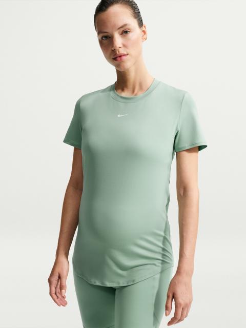 Nike (M) One Women's Dri-FIT Slim-Fit Short-Sleeve Top (Maternity)