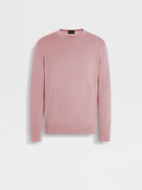 LIGHT PINK VELLUS AUREUM CREWNECK