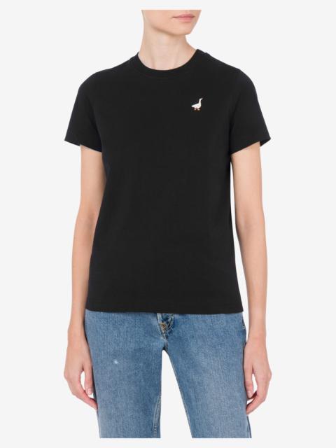 ORGANIC JERSEY T-SHIRT GOOSE EMBROIDERY