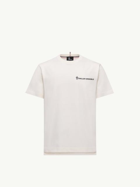 Embossed Logo Cotton T-Shirt