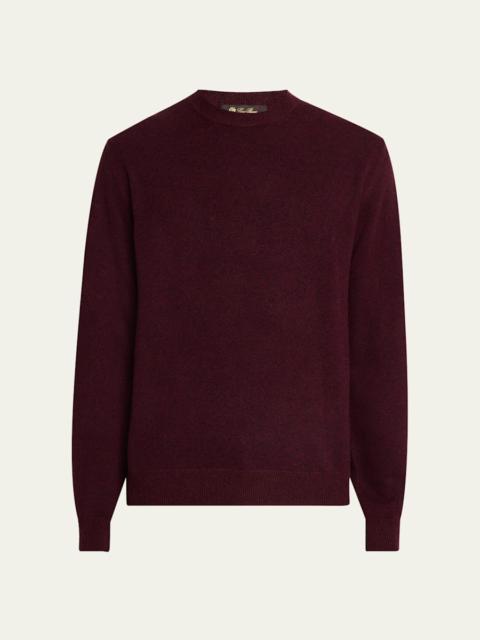 Men's Colonno Cashmere and Silk Crewneck Sweater