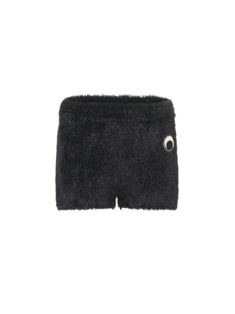 Wild Fluffy Knit Shorts