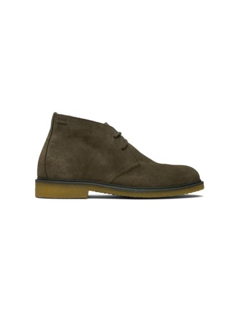 Khaki Suede Desert Boots