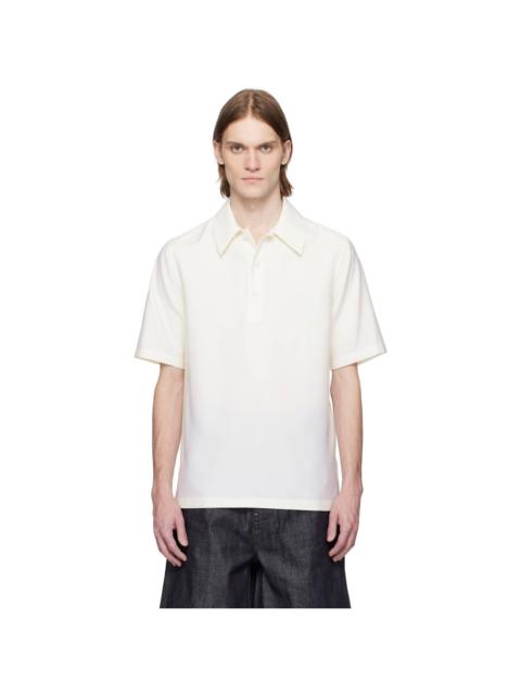 Off-White Virgin Wool Polo