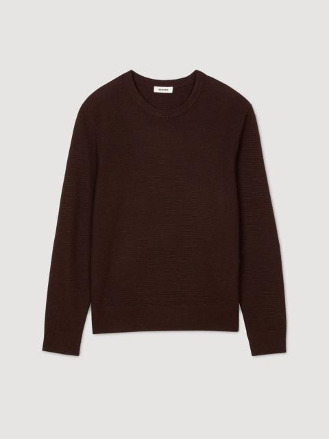 TEXTURED KNIT SWEATER