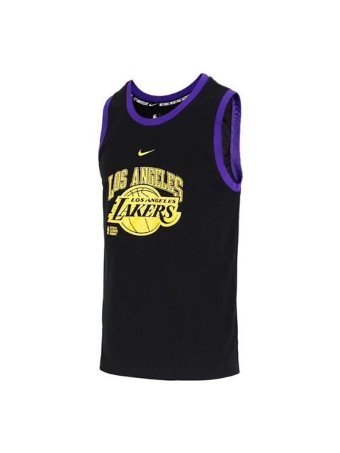 Men's Nike Tank Dna Cts 75 Sports Basketball Jersey/Vest Black DB1277-010