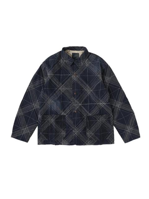 COVERALL SASHIKO DK.INDIGO