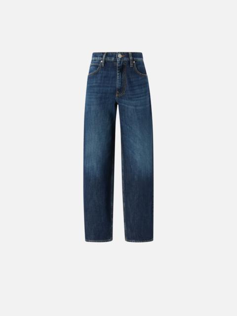 MEDIUM WASH EGG JEANS