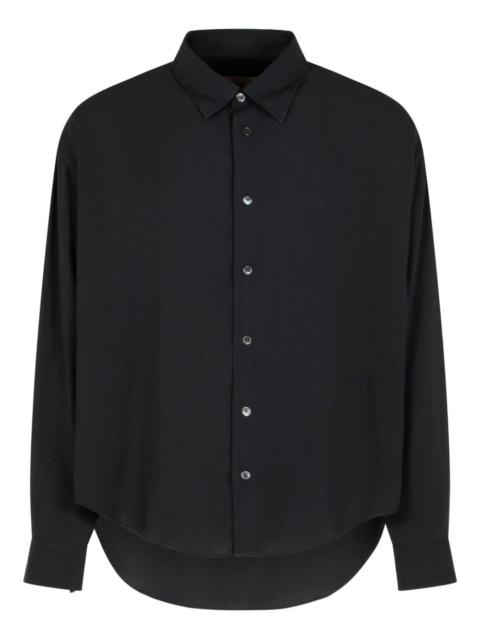 embroidered-logo shirt