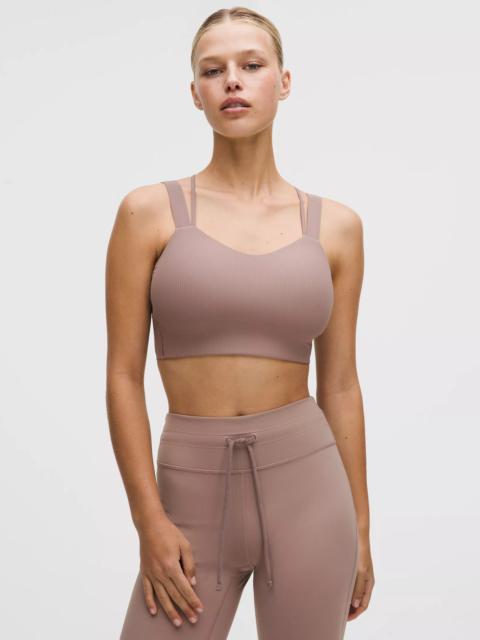 Like a Cloud Ribbed Longline Bra *Light Support, D/DD Cup