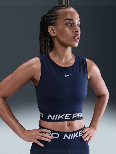 Nike Pro Women's Dri-FIT Cropped Tank Top